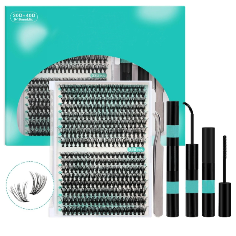 Long-Wearing, Hot-Selling Natural, Authentic and Slender Self-Applied False Eyelash Grafting Kit