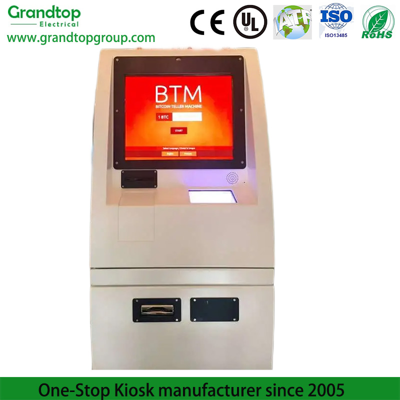 Crypto Currency Coins Kiosk Bitcoin Machine ATM Currency Exchange Btm Bitstop