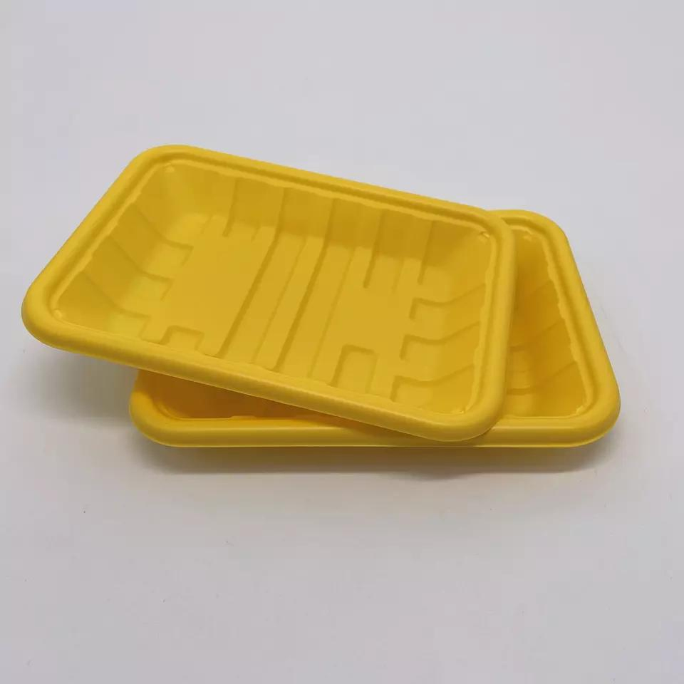 Eco-Friendly Biodegradable PLA Food Tray for Green Dining