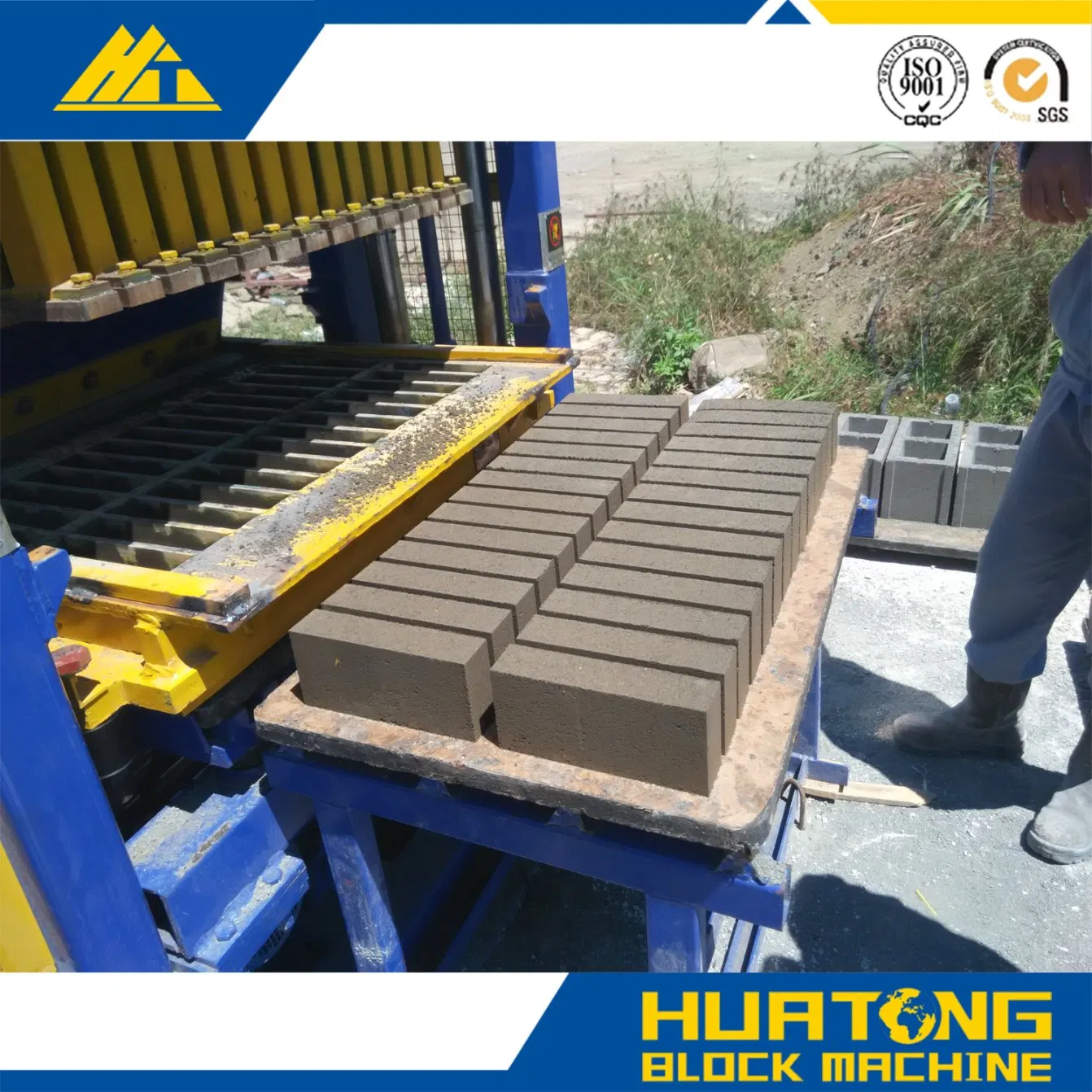 Qt4-15 Automatic Concrete Block Making Machine