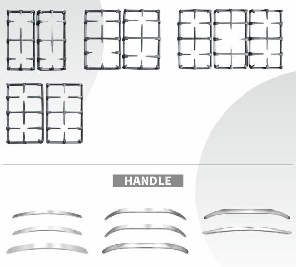 4 Burners Free Standing Gas Cooker Gas Oven CKD 1200PCS/40hq