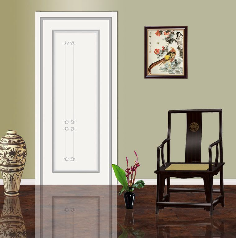 3mm Thick Natural Wood Veneer Melamine Moulded Laminated Door Skin