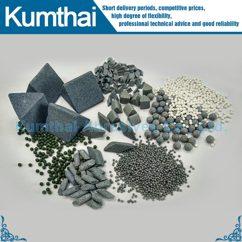 Premium Plastic Resin Polishing Media for Tumbling Machines