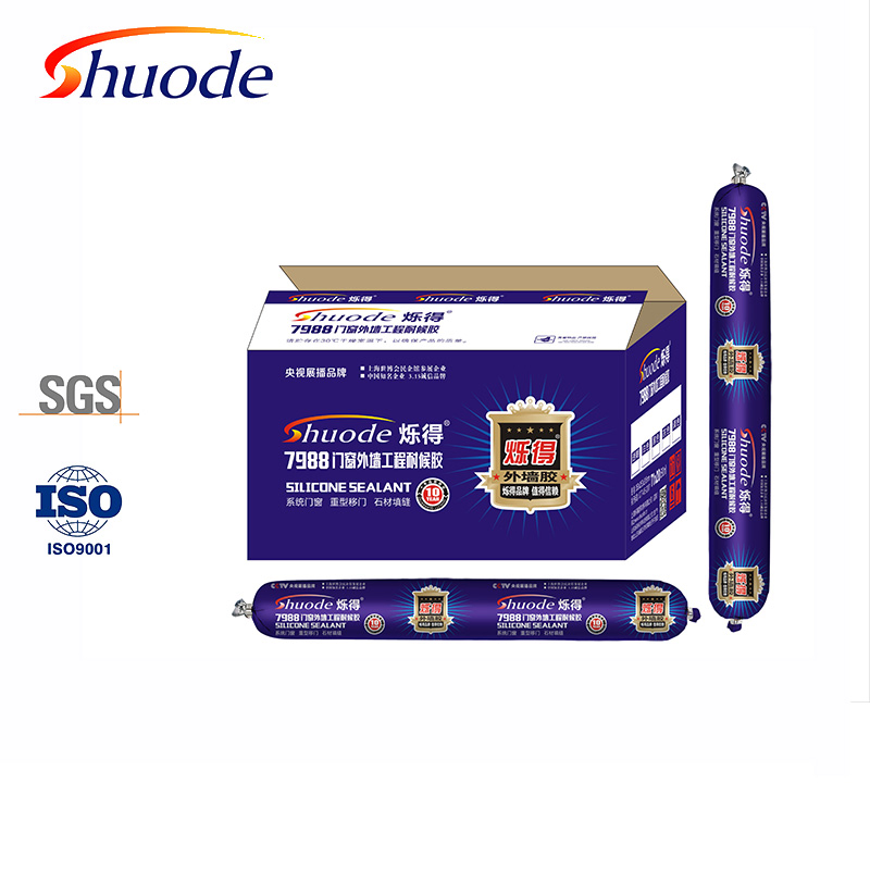 789 Roofing Silicone Sealant for Glass and Wood Waterproof Sausage Adhesive