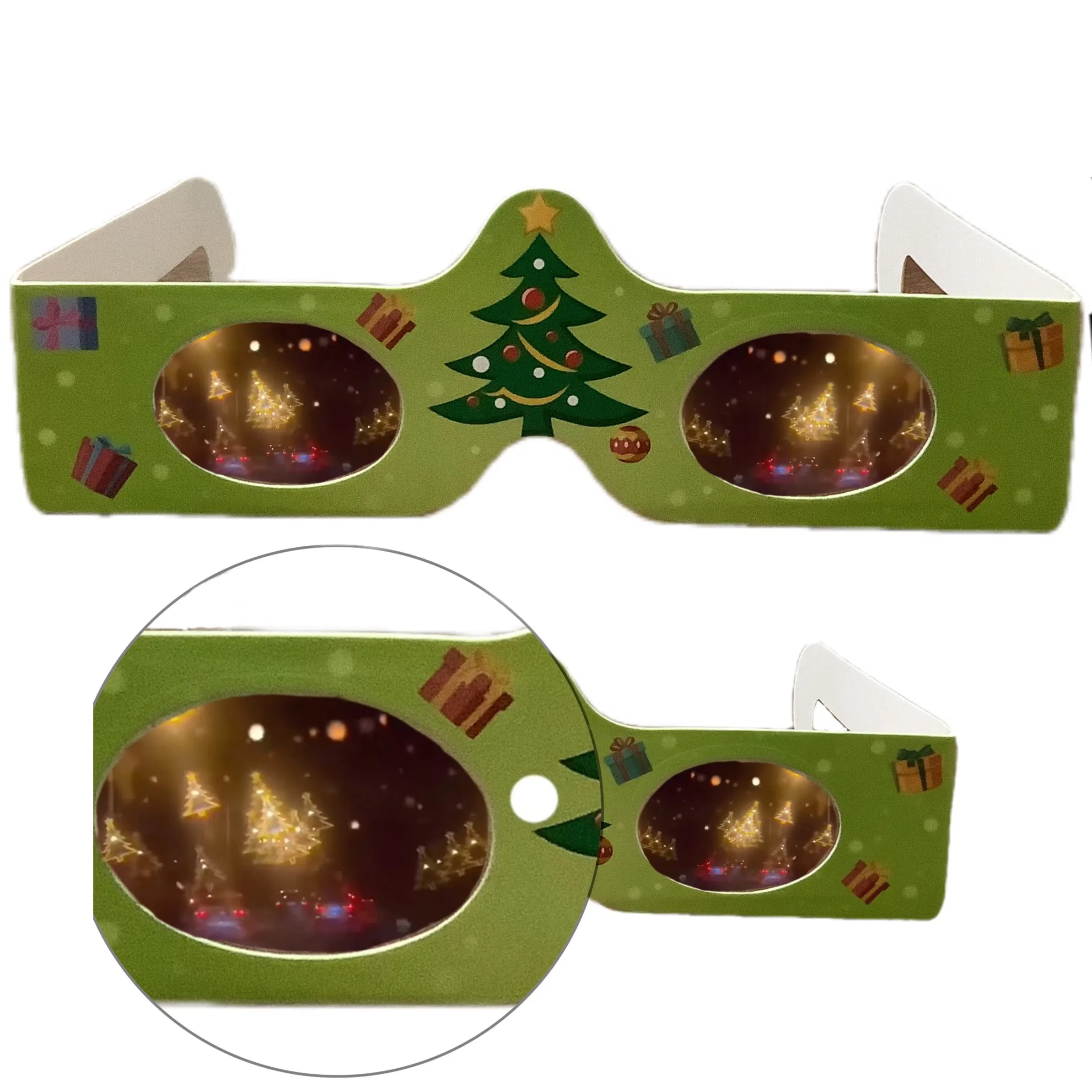 OEM Factory Paper Glasses Custom Printed Chromadepth Glasses