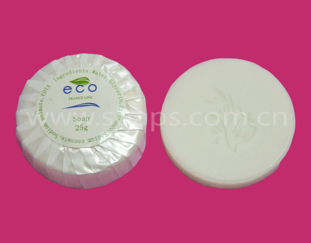 Oatmeal Soap with Hotel Amenities for Hotel Room Using