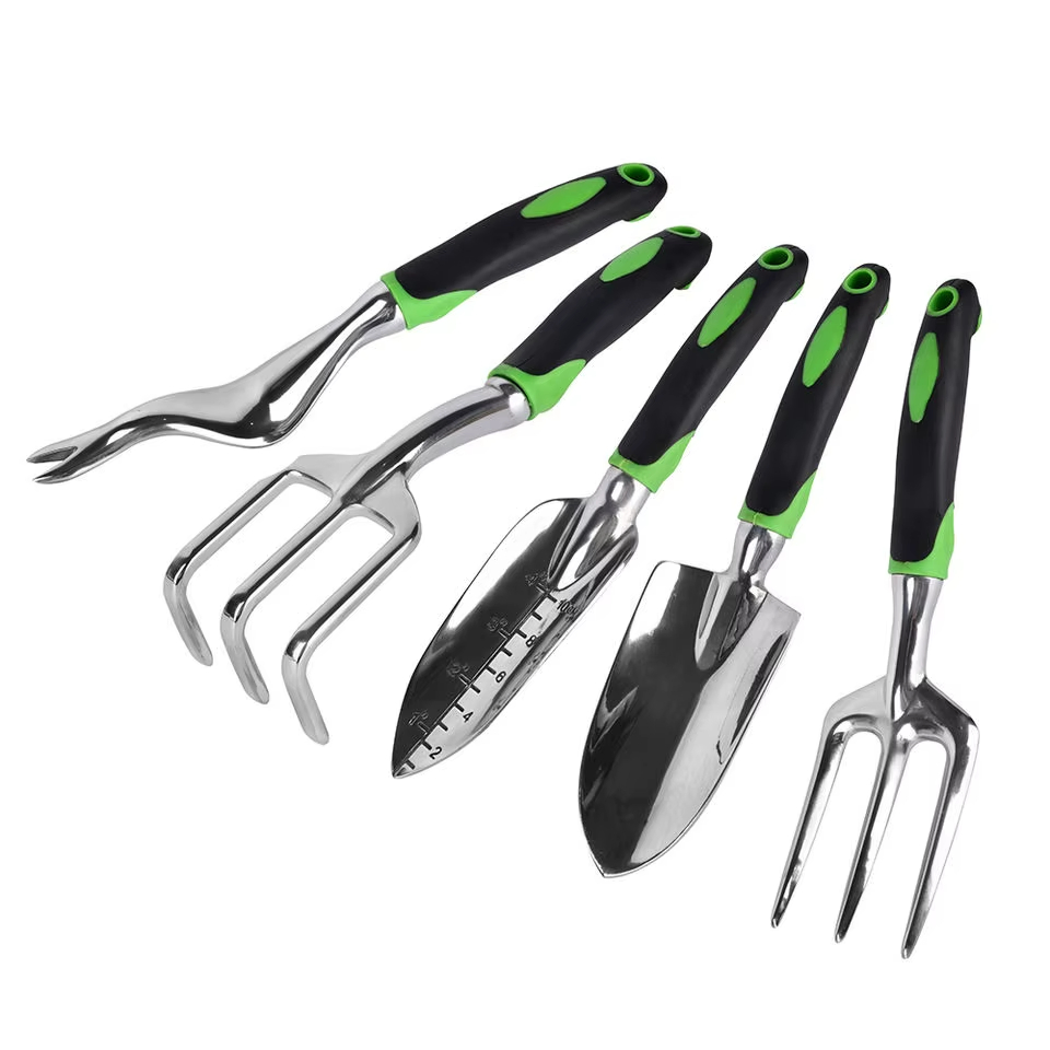 5 PCS Set Aluminium Outdoor Garden Tools Set