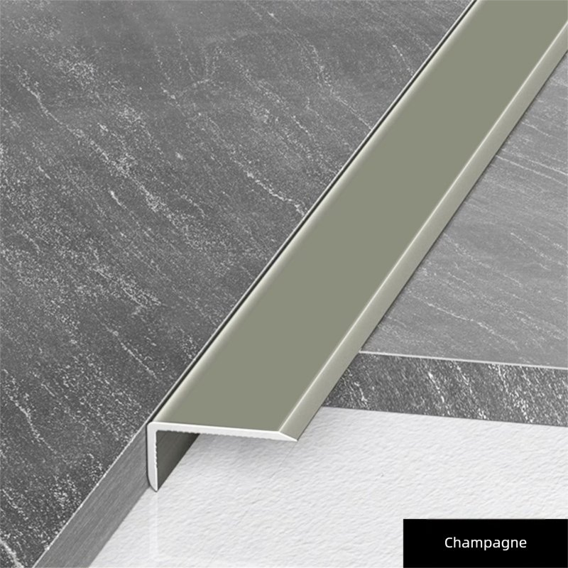 Versatile Ultra-Narrow Tile Edge Trim for Elegant Spaces