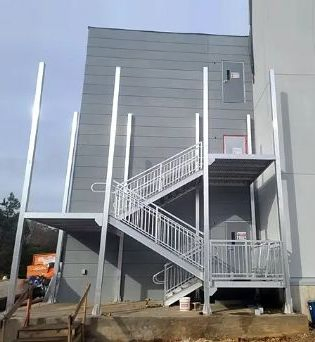 Steel Stairs and Ramps/Anti-Corrosion/Security Features and Design Flexibility