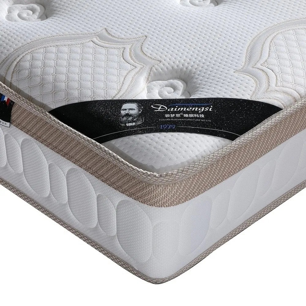 Adhesive-Free Assembly Moisture-Wicking High Density Bedroom Spring Mattress for Countryside B&BS