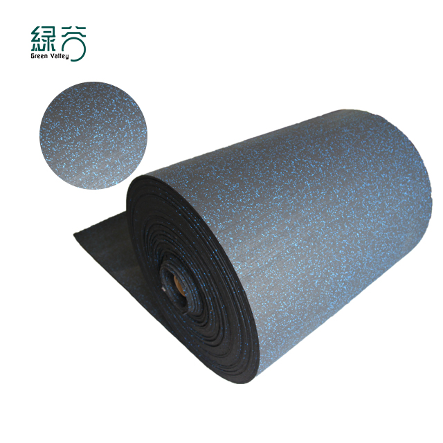 Indoor Crossfit Fitness Rack EPDM Mat Rubber Roll Floor