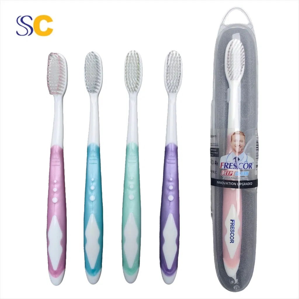 Gooral Wholesale Cheap Ultra Soft Bristles Manual Nano Adult Toothbrush