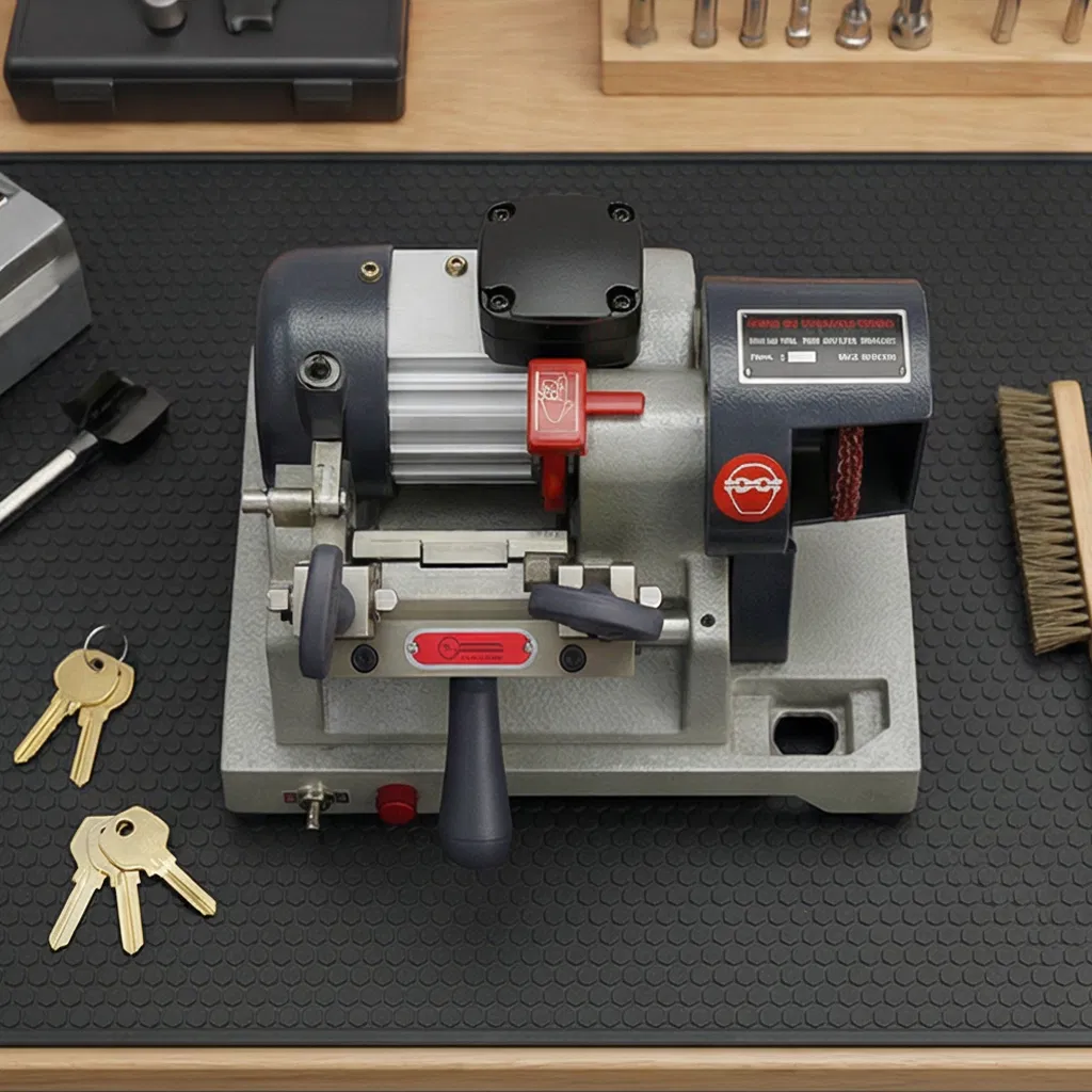 Steel Copper Aluminum Key Duplicator 110V/220V Cutter Machine