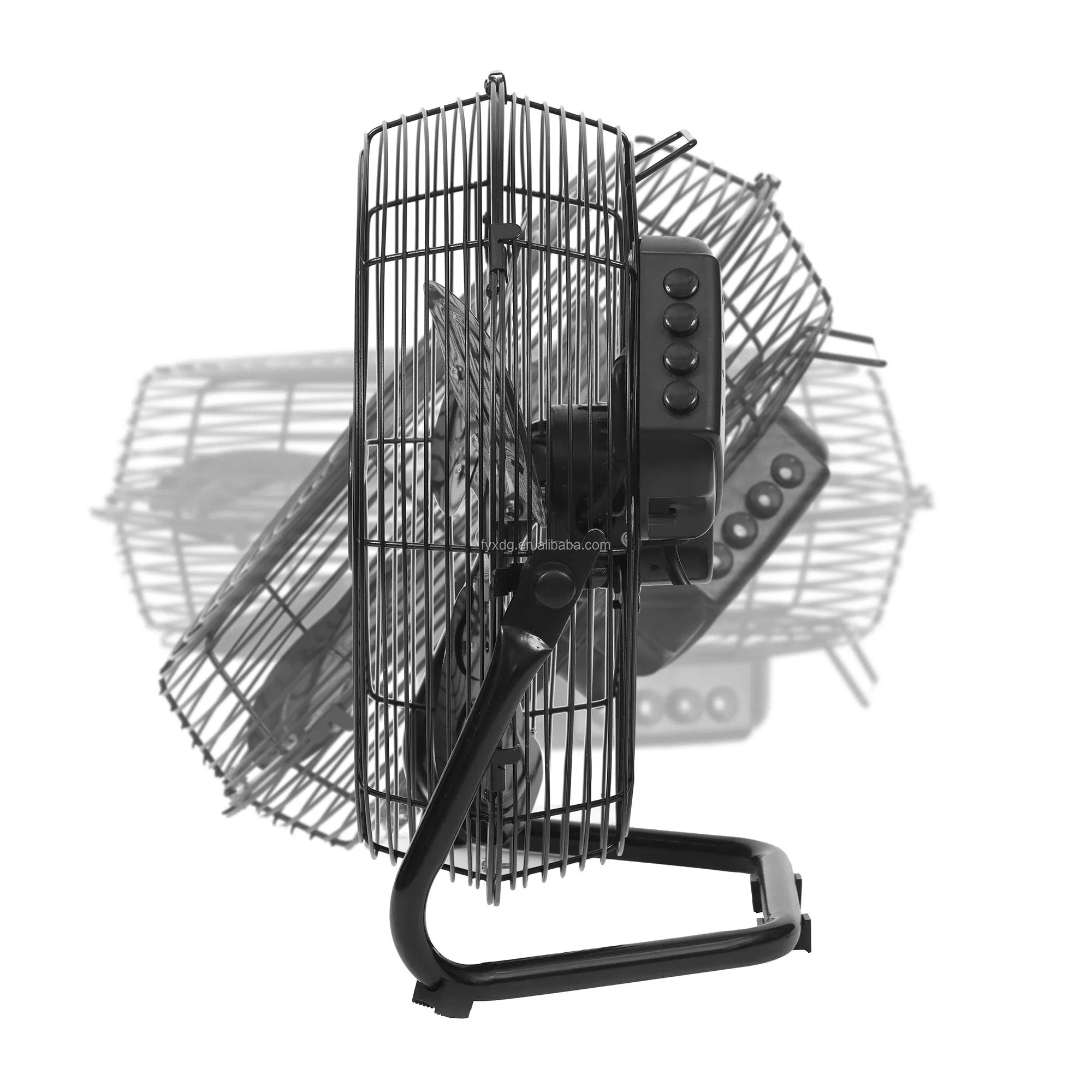 Напольный вентилятор 18 дюймов, металлический, регулируемый