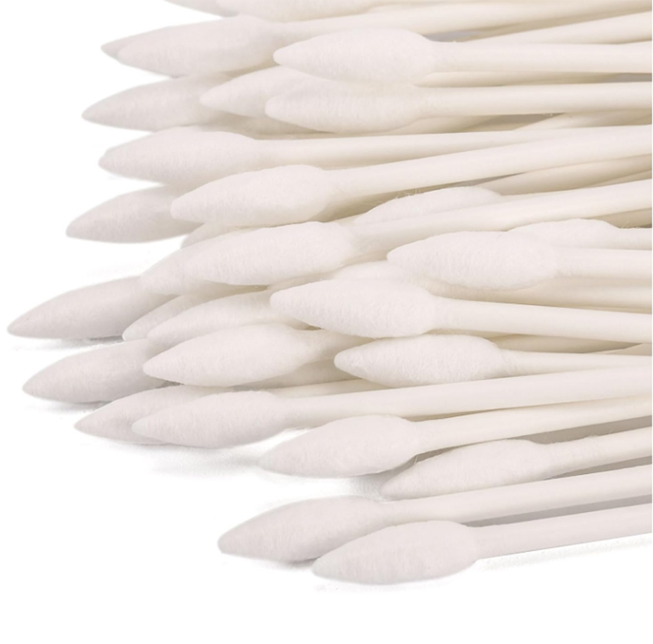 1200 Count 3" Pointed Double Precision Tip Cotton Buds Cotton Swabs for Makeup