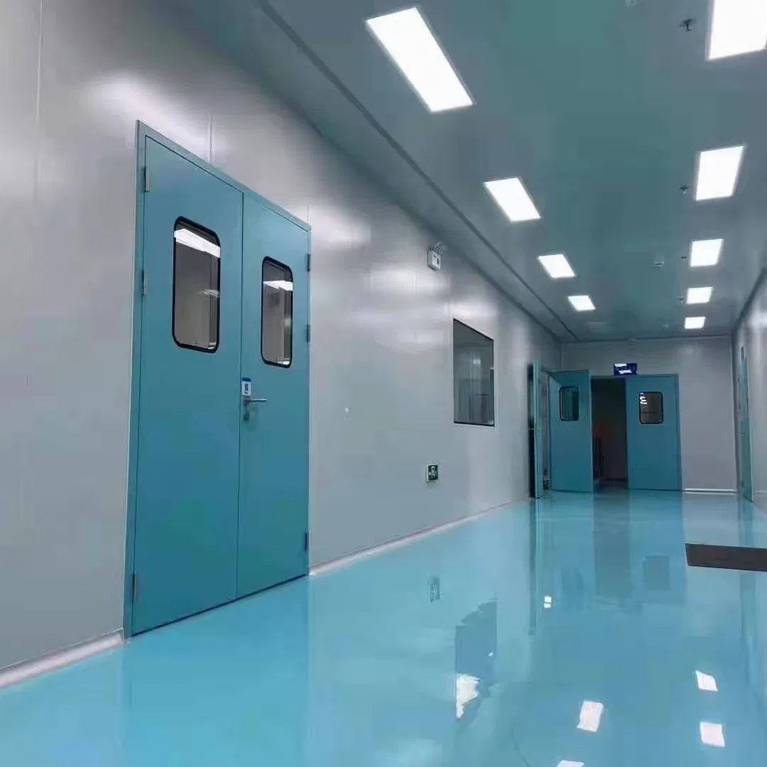 Tempered Glass Aluminum Frame Double Glazed Window for Clean Room Pharma Workshop