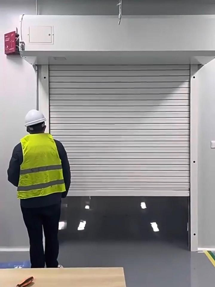 Compact Steel Roll-up Door for Limited Spaces Space-Saving & Secure