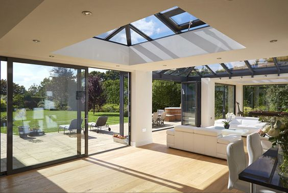 Алюминиевая раздвижная дверь с термоизоляцией и москитной сеткой