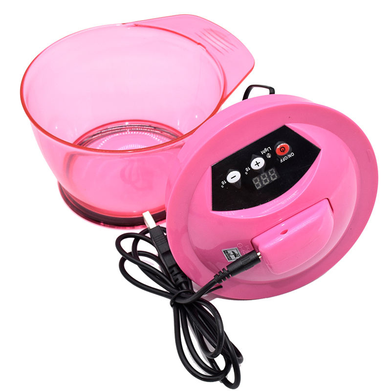 Professional Beauty Automatic Dye Custom Color USB Hair Cream Electric Mixing Bowl
