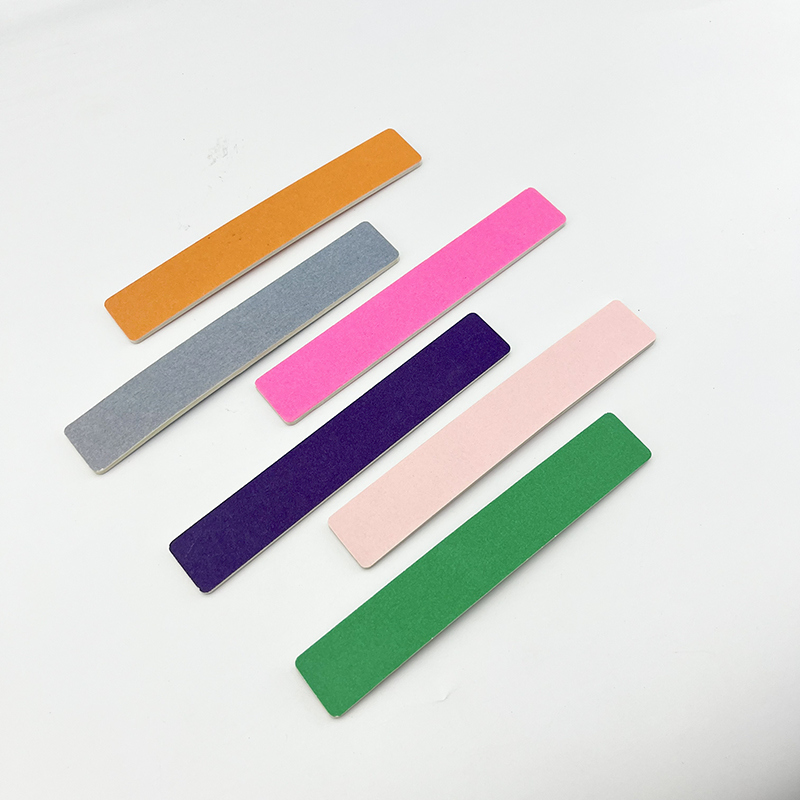 Professional Dual Sides Rectangle Square Shape EVA Nail Buffer Files