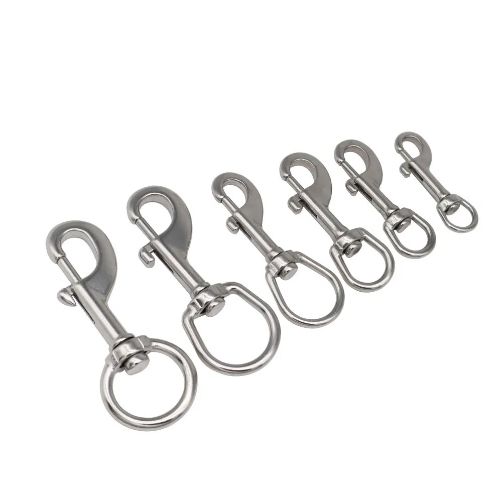 Stainless Steel Head Single Hook Pet Traction Rope Diving Hook