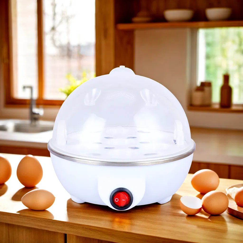 Versatile Digital Egg Boiler with Steamer Function for Busy Lives