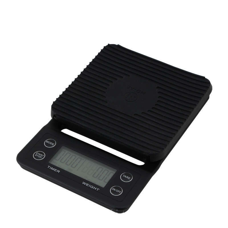 Timed Coffee Scale Electronic Scales Precise Kitchen Scale Baking Scale with Insulation