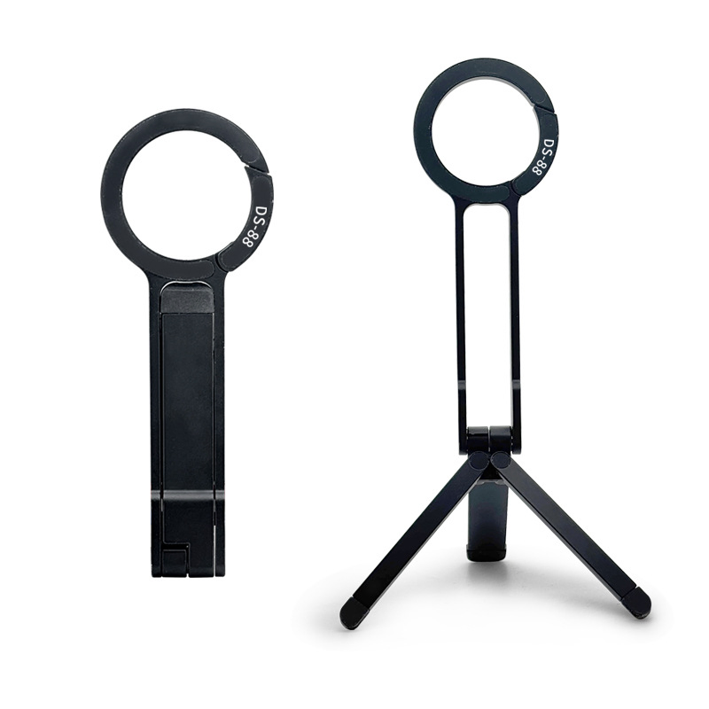 Mobile Phone Magnetic Tripod Carabiner 2025 New Three-Legged Mobile Phone Bracket Multifunctional Shooting Rack Portable Live Broadcast