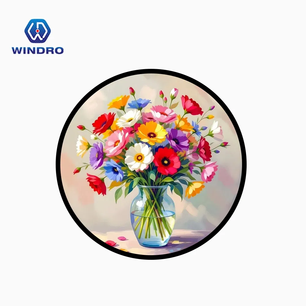 Round Screen LCD Display Circular Display for Advertising