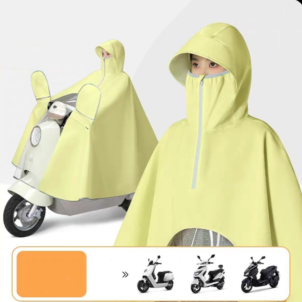 Adjustable Waterproof Raincoat for Perfect Fit and Enhanced Night Visibility