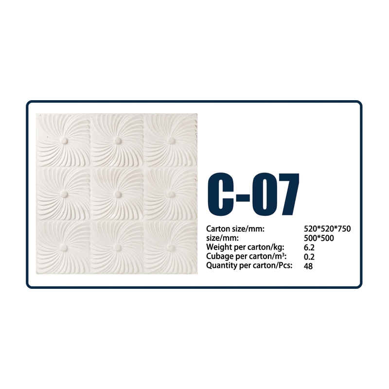 Полистирольные панели Мозаика для потолка