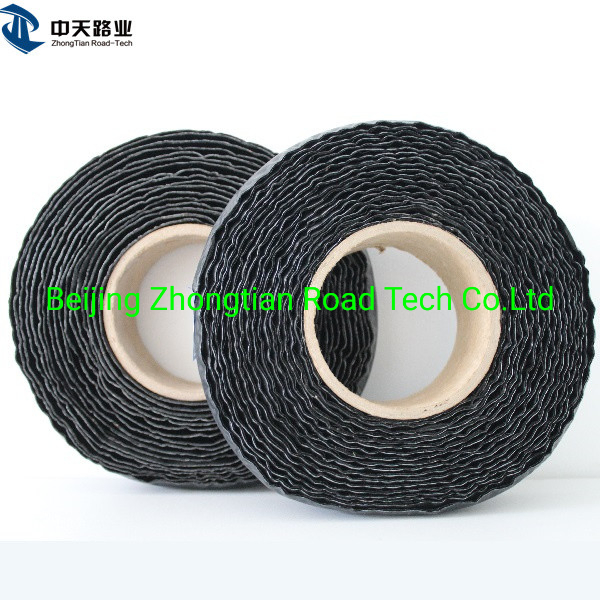 Overbanding Bitumen Polymer Asphalt Crack Tape Joint Strips Roll Black Road Repair