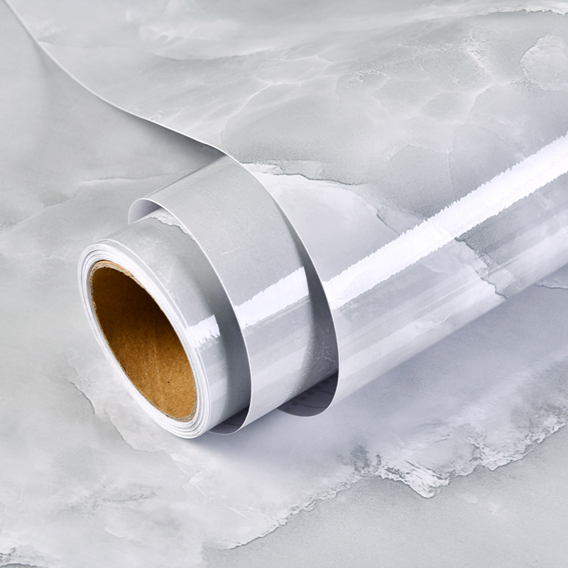 Interior Film Kitchen Wall Sticker Marble Vinyl Tile Sticker Self Adhesive Vinyl