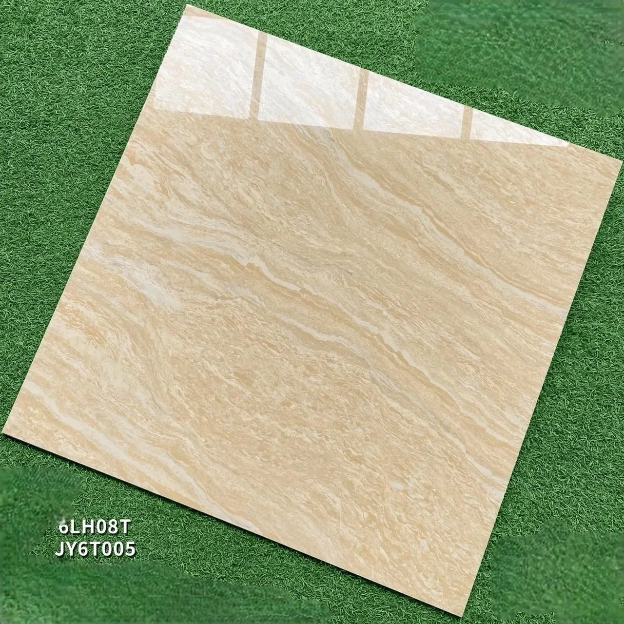 Grey Marble Porcelain Tiles 600*600mm Flooring Wall Tiles Promotion Anti-Slip for Restaurant Kitchen