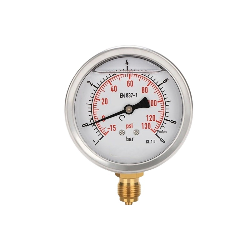 Гидравлический манометр ударопрочный 0-16 Бар