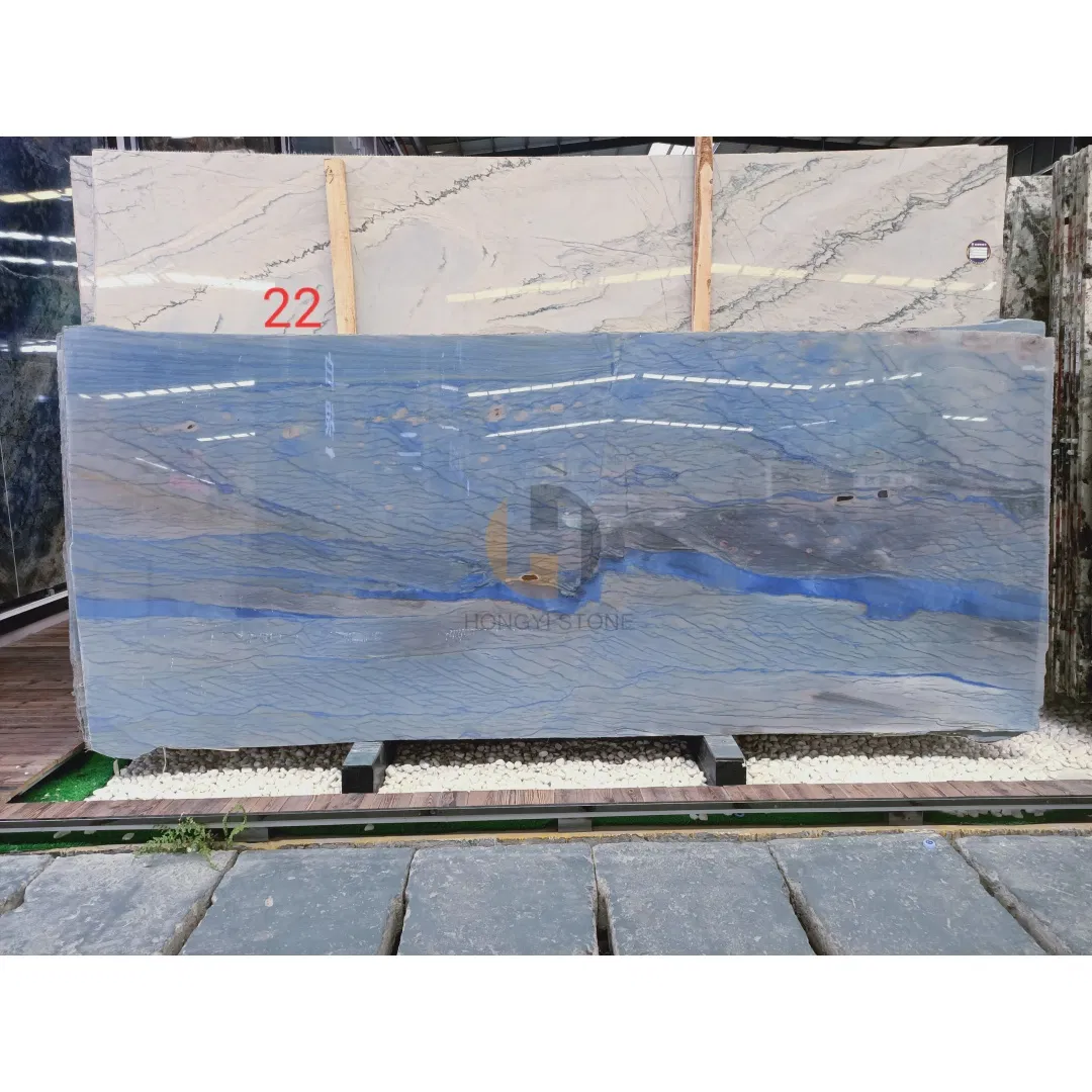Azul Macaubas Quartzite Slabs/Shapes Sky Blue Marble for Floor and Wall
