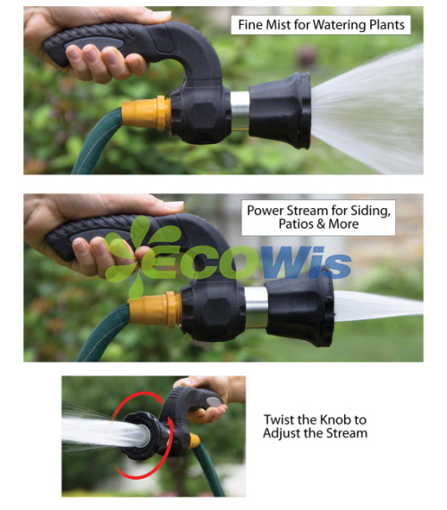 Mighty Blaster Fireman's Hose Sprayer Nozzle