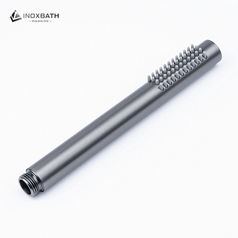 Premium Brushed Stainless Steel Shower System with Overhead Rain Shower and Handheld Wand