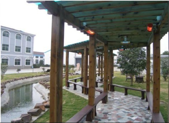 IP65 Solid Aluminium Shortwave Infrared Heater