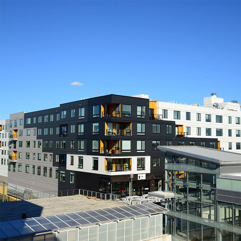 Perfect Exterior Facade Fiber Cement Board Curtain Wall