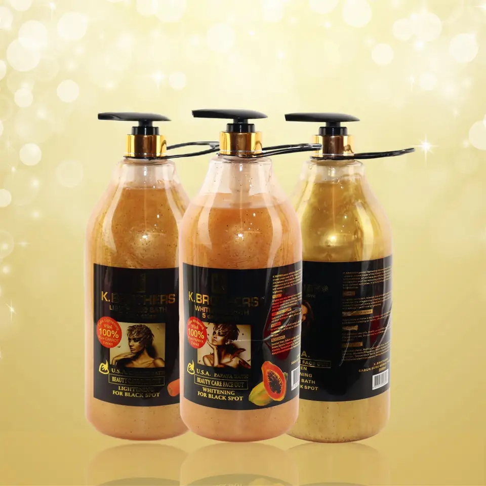 Body Wash K Brothers Bath Lightening Shower Cream