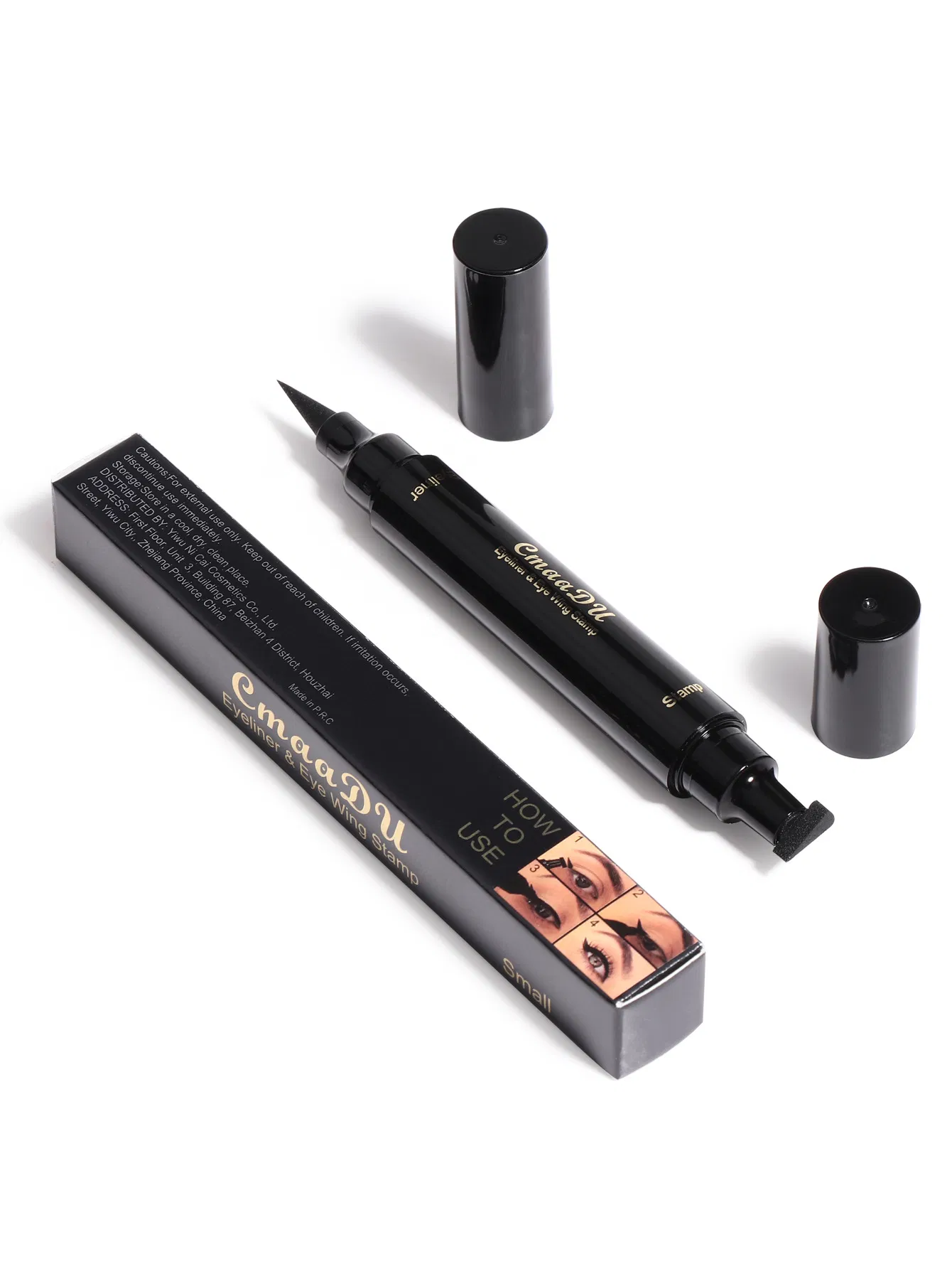 Link Disclaimer-Foreign Trade Exclusive Cmaadu Double Head Wing Seal Liquid Chemical Eyeliner