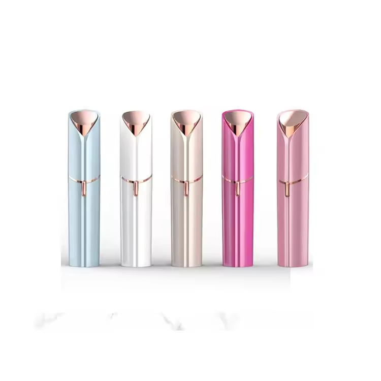 Facial Hair Removal Waterproof Women Painless Bikini Shaver with LED Light