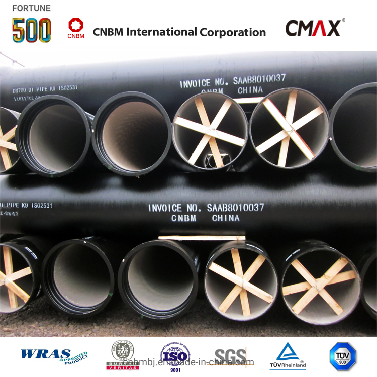 En545 Ductile Cast Iron Pipe for Water Supply