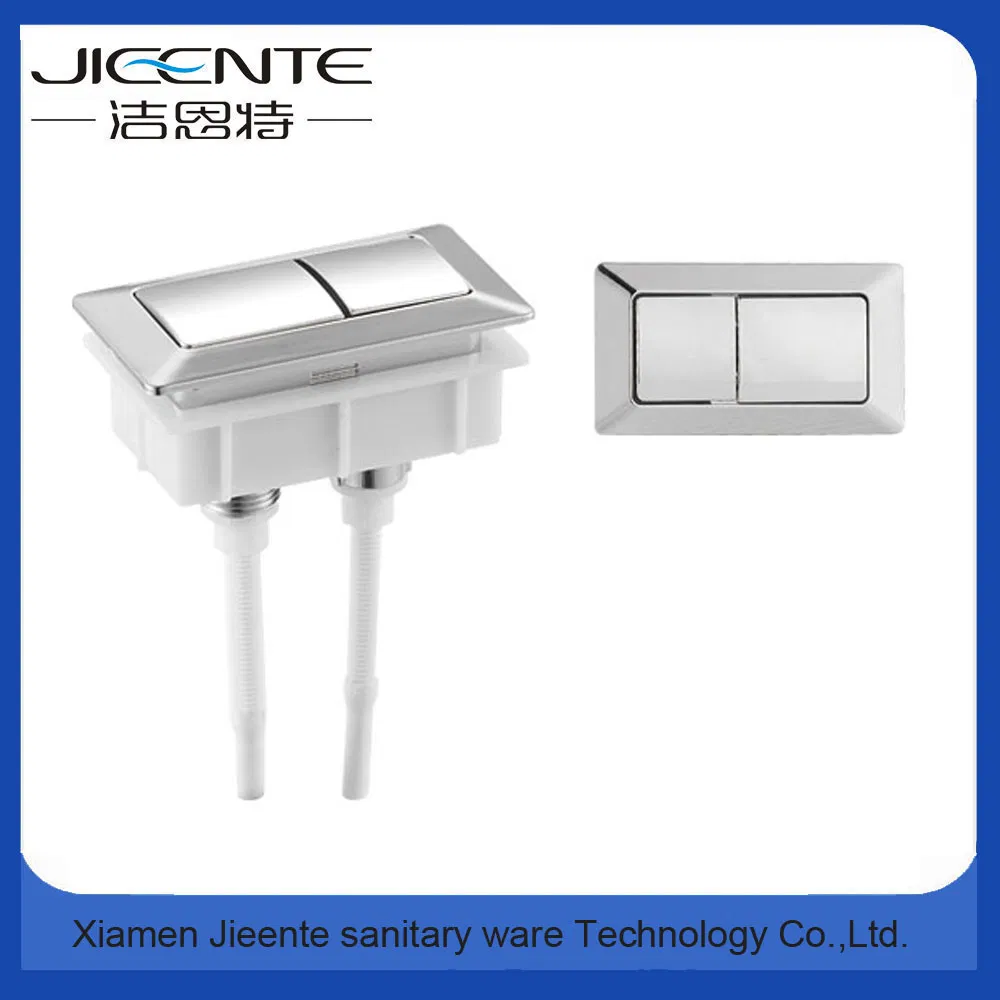 Dual Flush Press Button Chromed