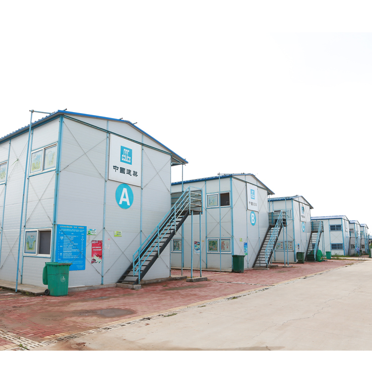 Prefabricated Movable Dormitories Simple Green Export Prefab House for Sale
