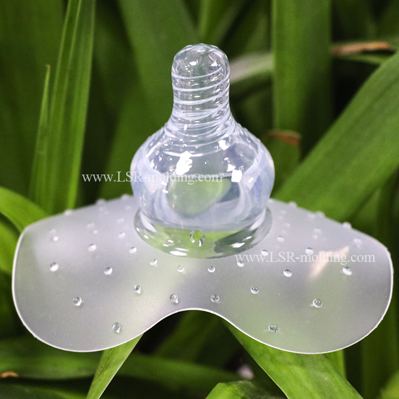 OEM LSR Silicone Breastfeeding/Nursing Cover Nipple Breast Shells for Sore/Latch