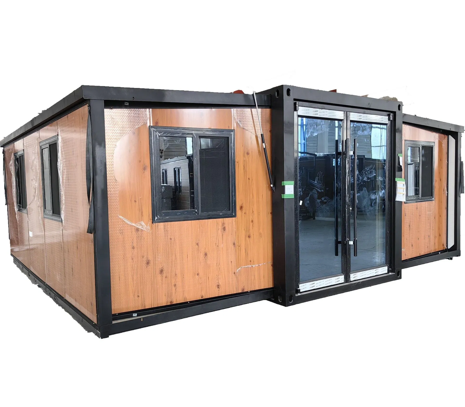 Folding Expandable Container Expandable Container Mode House 3 Bedroom Prefabrication Folding Tiny House Modular Home 40 FT 20FT