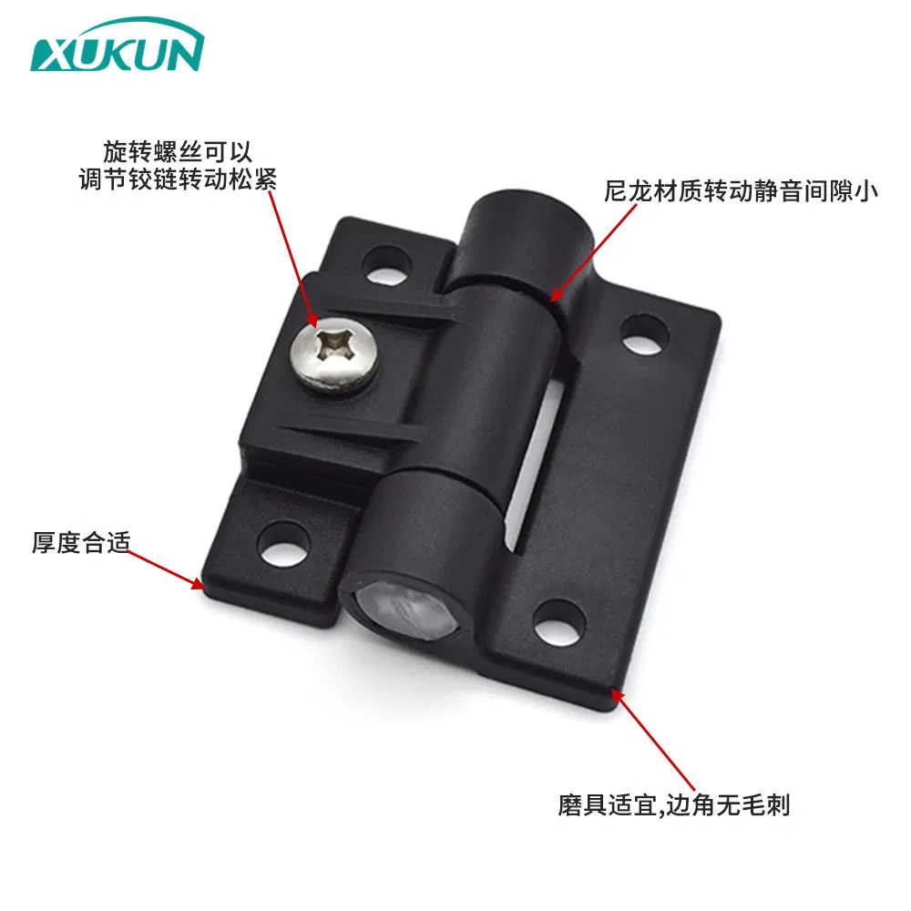 Southco E6 Series The Same Black and White Plastic Door Hinge Adjustable Torque Hinge