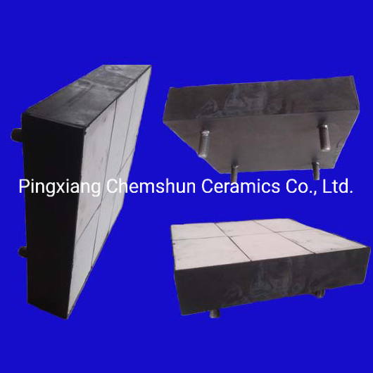 Abrasion Resistant Alumina Plate for Mining & Mineral & Cement